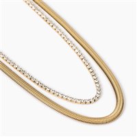 Collana Kidult Donna Style in Acciaio Cristallo 851015 - 851015